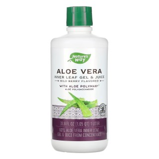 Aloe Vera Gel & Juice (Berry) - 1000 ml (Пошкоджено банку)