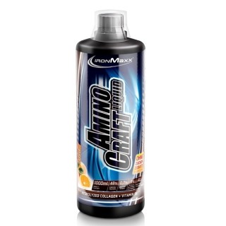 Амінокислота Ironmaxx Amino Craft Liquid, 1 літр Апельсин