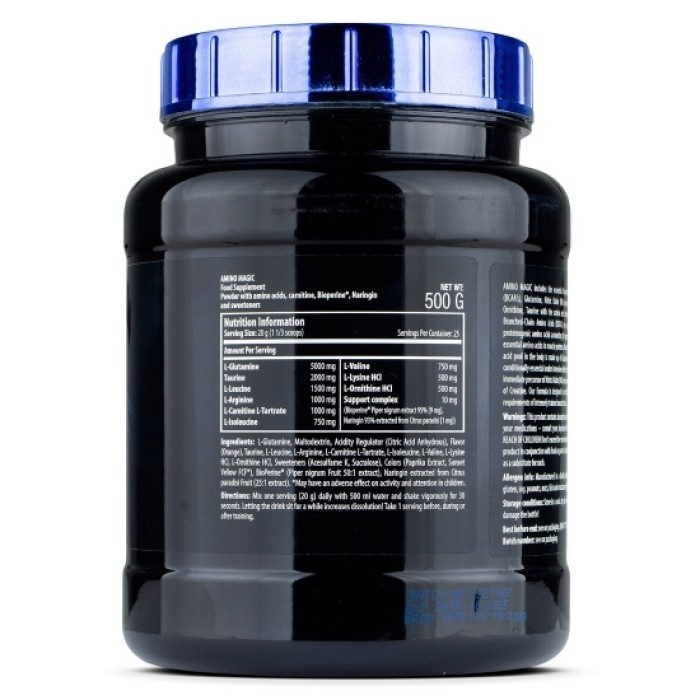 Амінокислота Scitec Amino Magic, 500 грам Яблуко