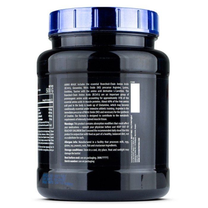 Амінокислота Scitec Amino Magic, 500 грам Яблуко