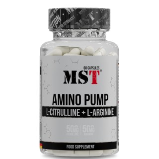 Передтренувальний комплекс MST Amino Pump, 60 капсул
