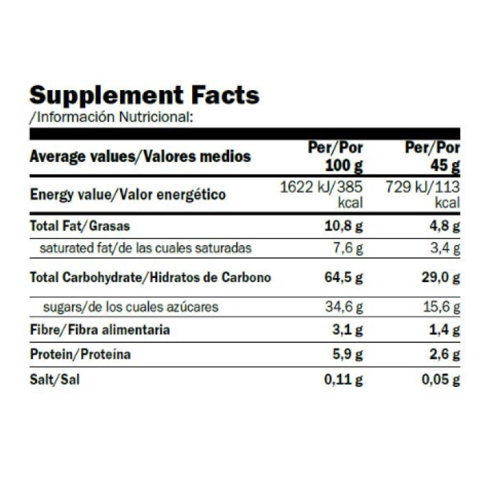 Снек-батончик Sport Power Energi - 20x45 г Тропічне манго