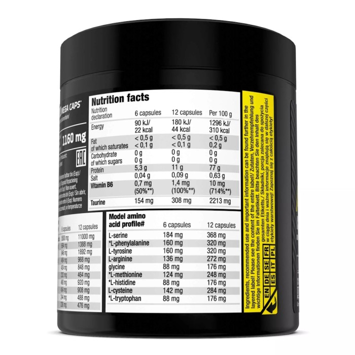 Амінокислота Olimp Anabolic Amino 5500, 180 капсул