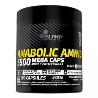 Амінокислота Olimp Anabolic Amino 5500, 180 капсул