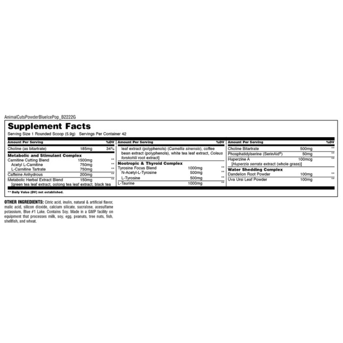 Animal Advanced Cuts - 239,4 г клубники и арбуза