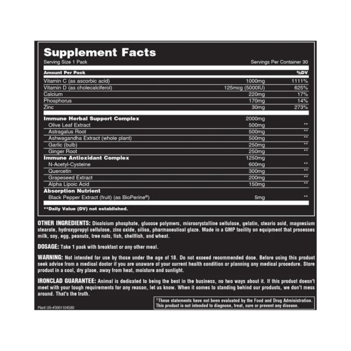 Пакет для імунітету тварин - 30 упаковок