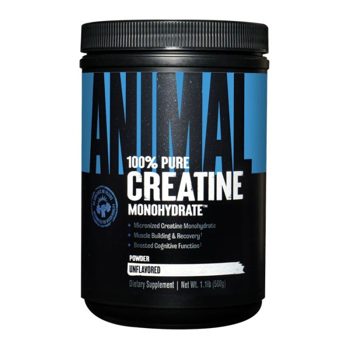 Креатин Universal Nutrition Animal Micronized Creatine, 500 грам