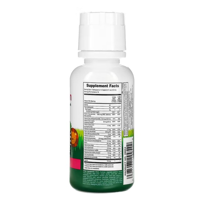 Children’s Multivitamin Liquid  - 236.56 ml Tropical Berry