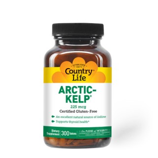 Вітаміни та мінерали Country Life Arctic-Kelp 225 mcg, 300 таблеток