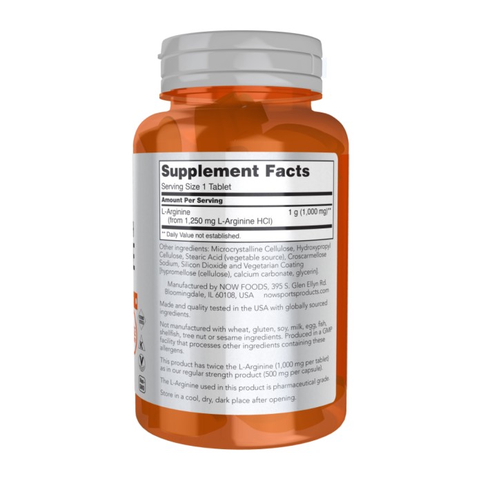 Аргінін 1000 мг - 180 таблеток