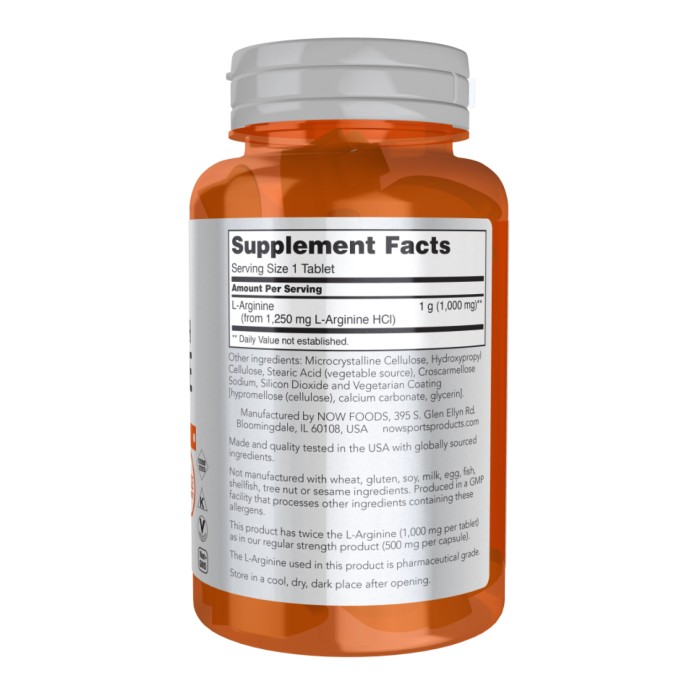 Аргінін 1000 мг - 60 таблеток