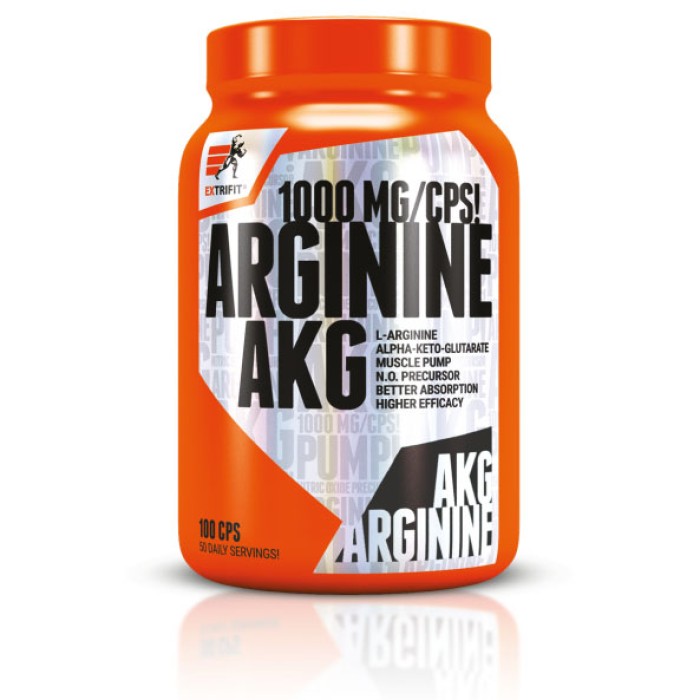 Амінокислота Extrifit Arginine AKG 1000 mg, 100 капсул
