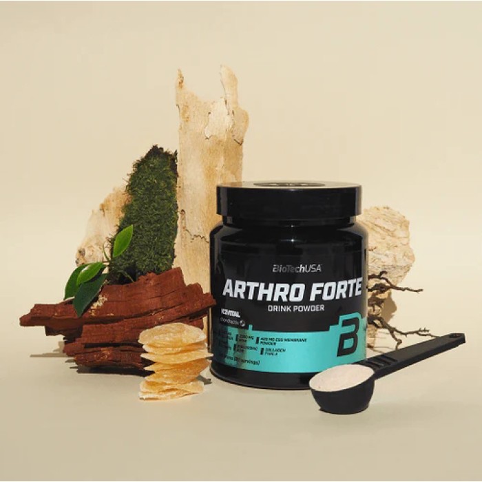 Препарат для суглобів і зв'язок BioTech Arthro Forte Powder, 340 грам Чорна смородина