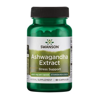 Стандартизированный экстракт ашваганды 450 мг - 60 капсул