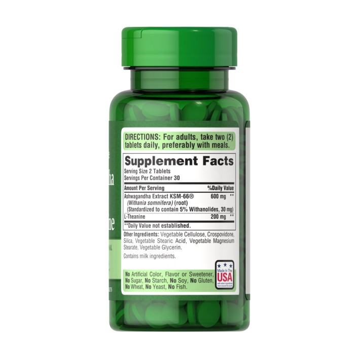 Ашваганда KSM-66® и L-теанин - 60 таб.