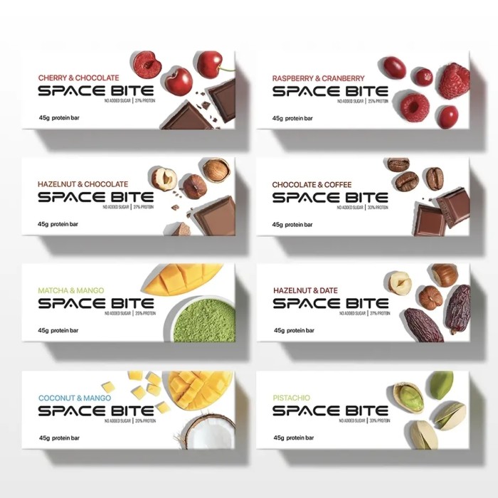 Батончик SpaceFood Space Bite, 10*45 грам, MIX