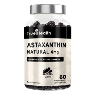 Натуральна добавка True Health Astaxanthin Natural 4 mg, 60 капсул