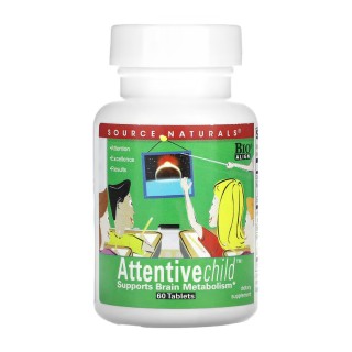 Attentive Child™ - 60 tabs (Пошкоджено етикетку)