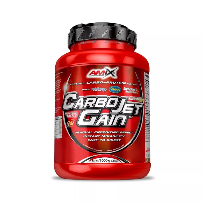 Гейнер Amix Nutrition CarboJet Gain, 1 кг Ваниль