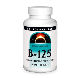 Вітаміни та мінерали Source Naturals B-125, 60 таблеток