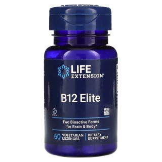 Вітаміни та мінерали Life Extension Vitamin B12 Elite, 60 пастилок