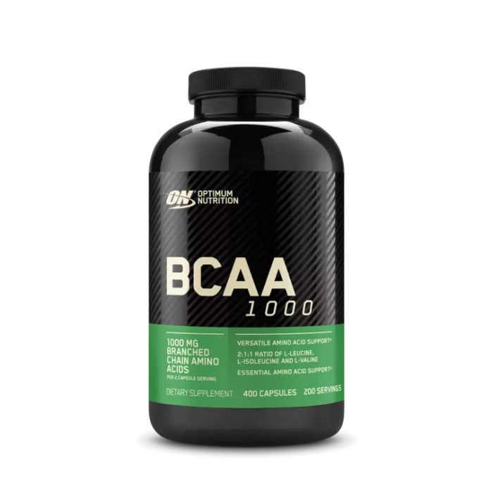 Амінокислота BCAA Optimum BCAA 1000, 400 капсул