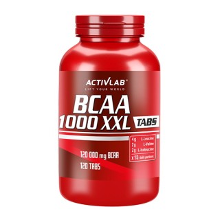 Амінокислота BCAA ActivLab BCAA 1000 XXL, 120 таблеток