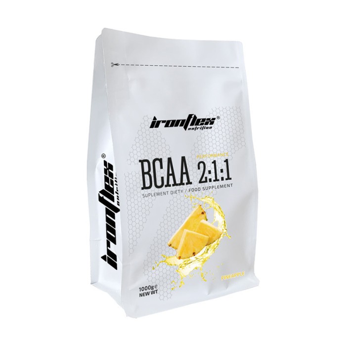 Амінокислота BCAA IronFlex BCAA 2-1-1 Performance, 1000 грам Ананас
