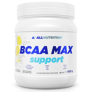 Амінокислота BCAA AllNutrition BCAA Max Support, 500 грам Лимон