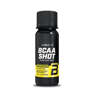 Аминокислота BCAA BioTech BCAA Shot, 60 мл – лайм