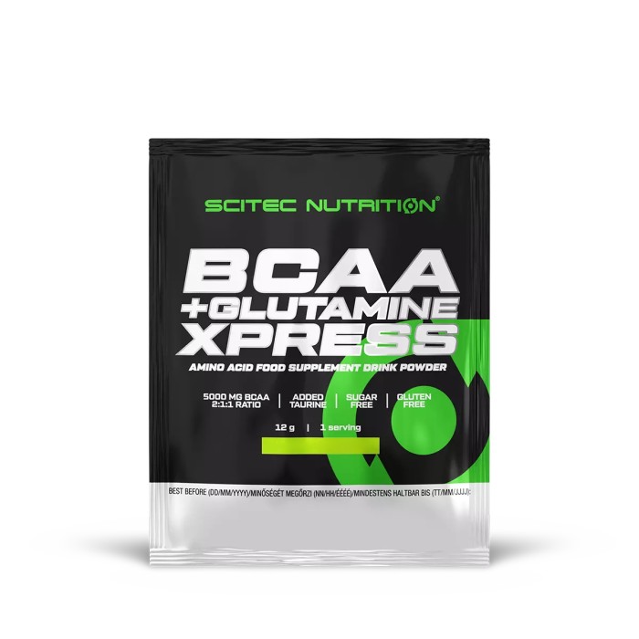 Амінокислота BCAA Scitec BCAA+Glutamine Xpress, 12 грам Цитрус