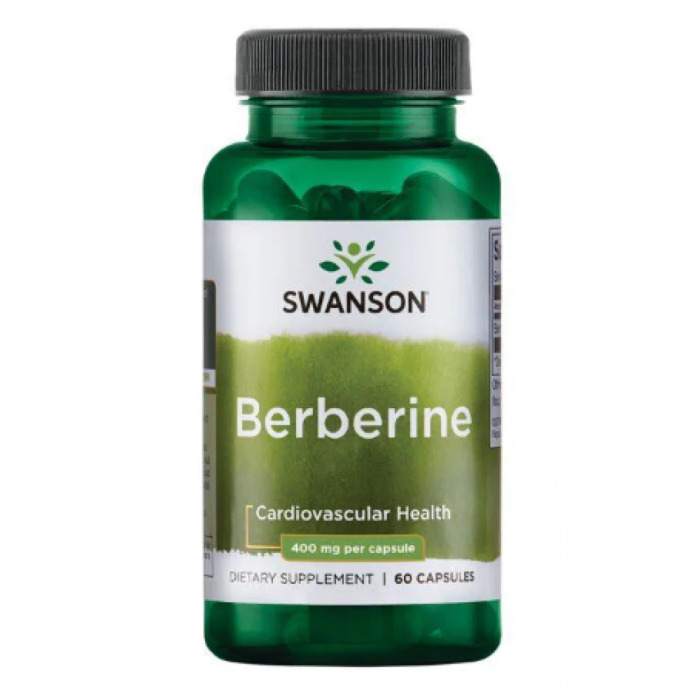 Berberine 400mg - 60 cap (Пошкоджена кришка)