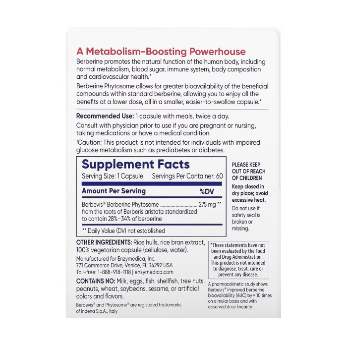 Фітосома берберину - 60 капсул