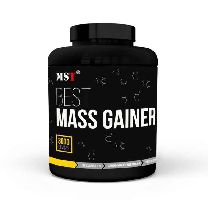 Гейнер MST Best Mass Gainer, 3 кг Полуниця