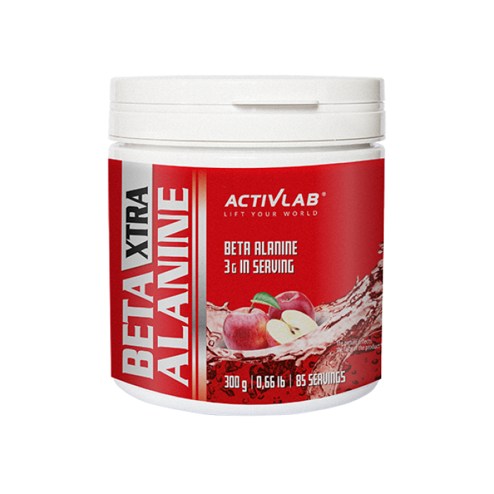 Амінокислота Activlab Beta-Alanine Xtra, 300 грам Яблуко