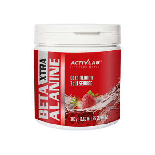 Амінокислота Activlab Beta-Alanine Xtra, 300 грам Полуниця