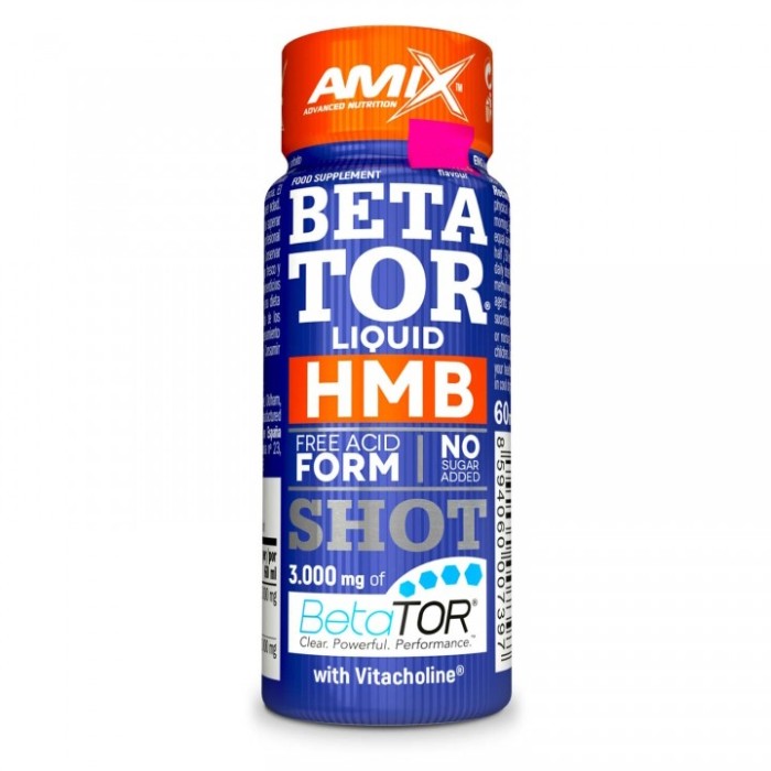 Послетренировочный комплекс Amix Nutrition Beta Tor Liquid HMB Shot, 60 мл Ягоды