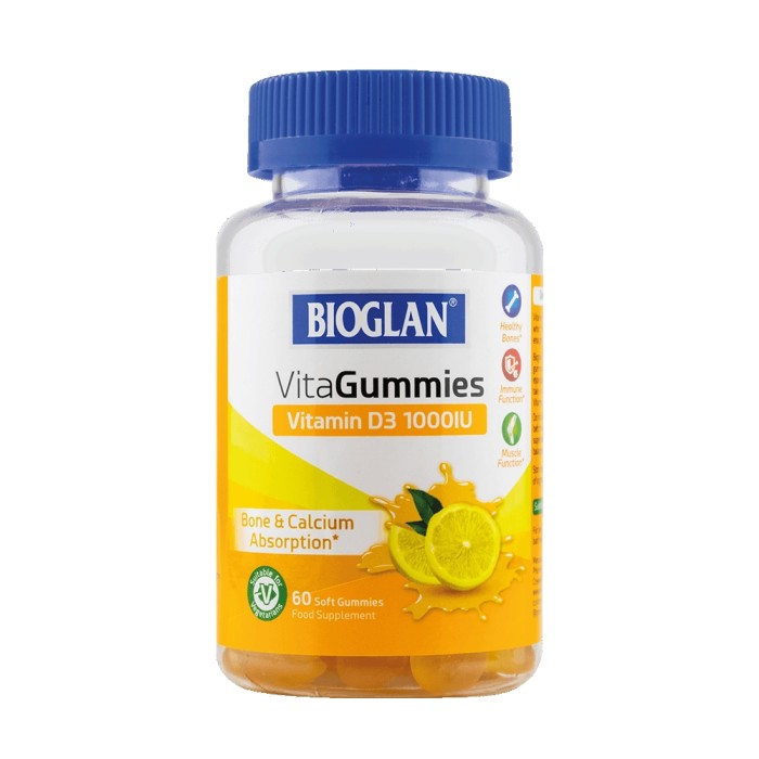 Витамины и минералы Bioglan VitaGummies Vitamin D3 1000 IU, 60 желейок