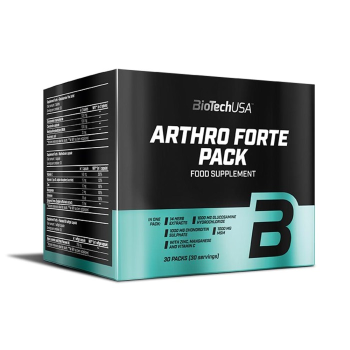 Препарат для суглобів і зв'язок Biotech Arthro Forte Pack, 30 пакетиків