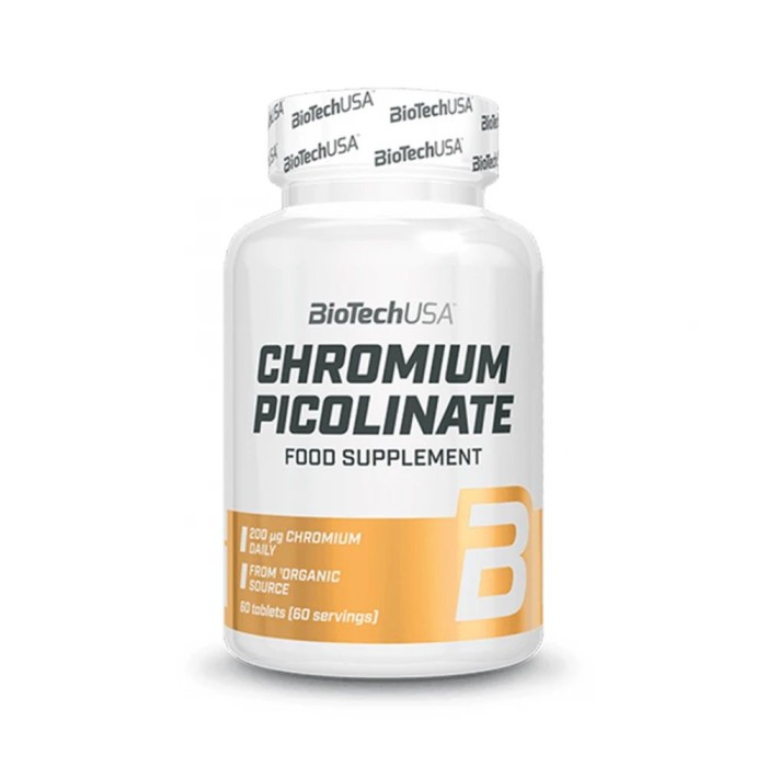 Вітаміни та мінерали Biotech Chromium Picolinate, 60 таблеток