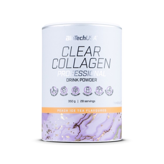 Препарат для суставов и связок Biotech Clear Collagen Professional, 350 грамм Персиковый чай