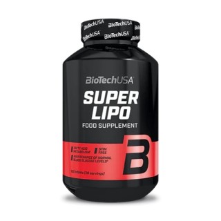Жиросжигатель Biotech Super Lipo, 120 таблеток