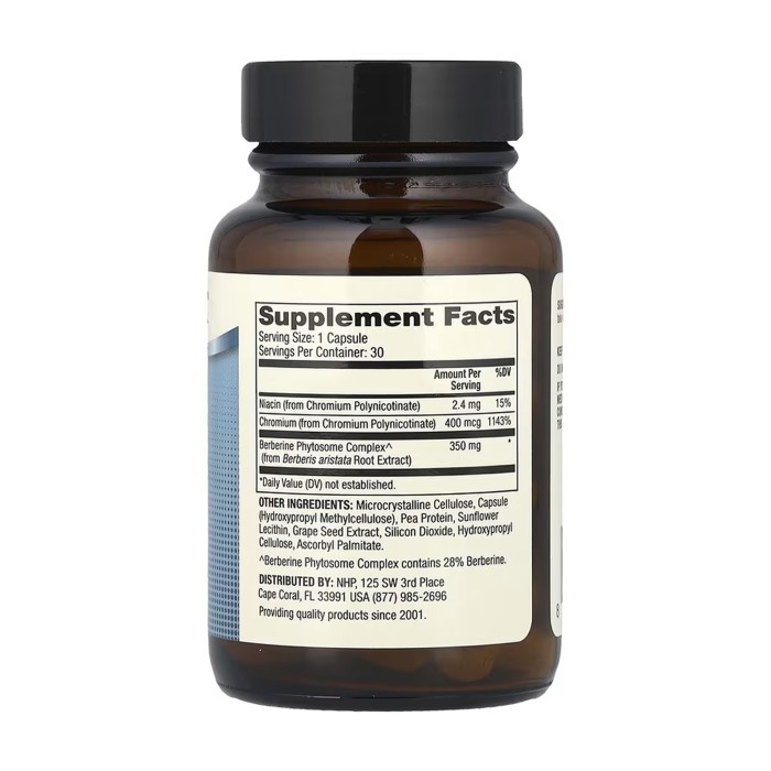 BIOTHIN® Берберин з хромом - 30 капсул