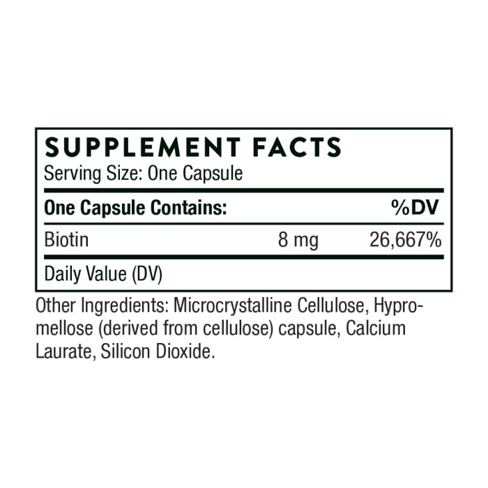 Біотин-8 - 60 капсул