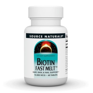 Biotin Fast Melt 10000 mcg - 60 tabs (Пошкоджена етикетка)