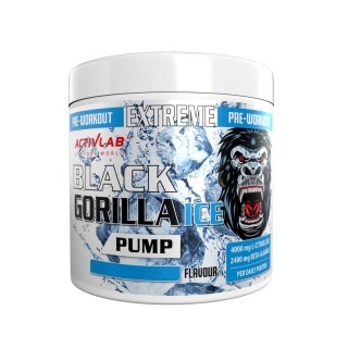 Предтренировочный комплекс Activlab Black Gorilla Ice Pump, 300 грамм Зеленое яблоко