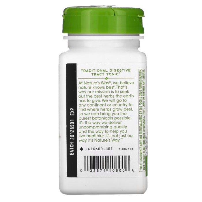 Натуральна добавка Nature's Way Black Walnut Hulls, 100 вегакапсул