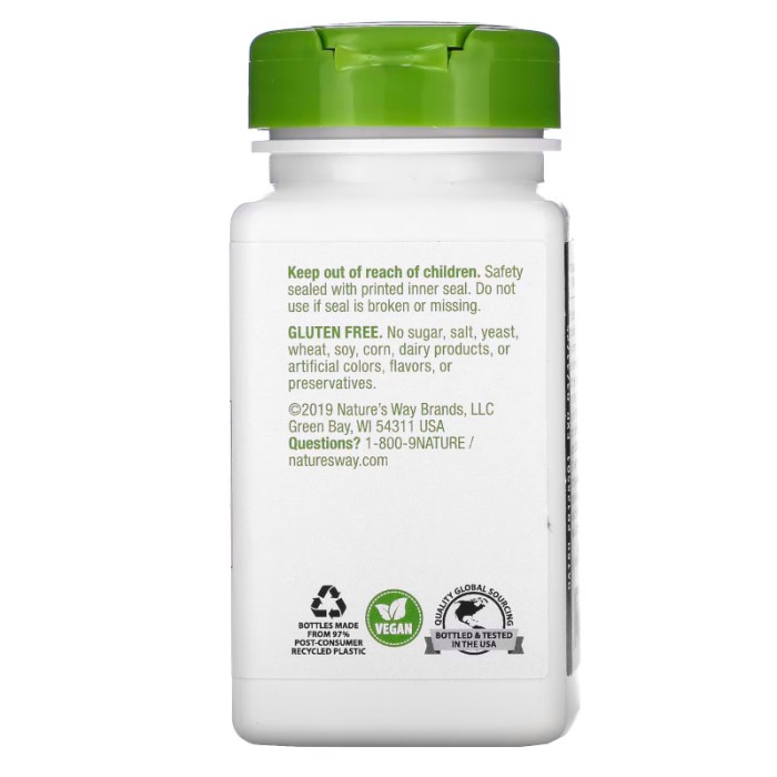 Натуральна добавка Nature's Way Black Walnut Hulls, 100 вегакапсул