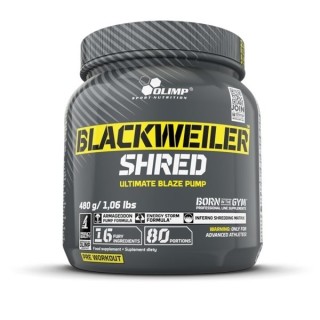 Предтренировочный комплекс Olimp BlackWeiler Shred, 480 грамм Апельсин