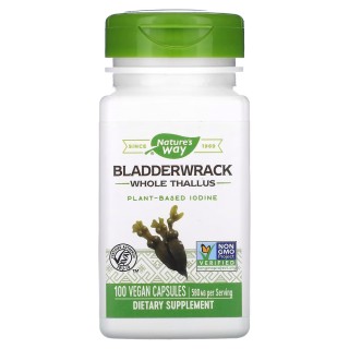 Натуральна добавка Nature's Way Bladderwrack, 100 вегакапсул